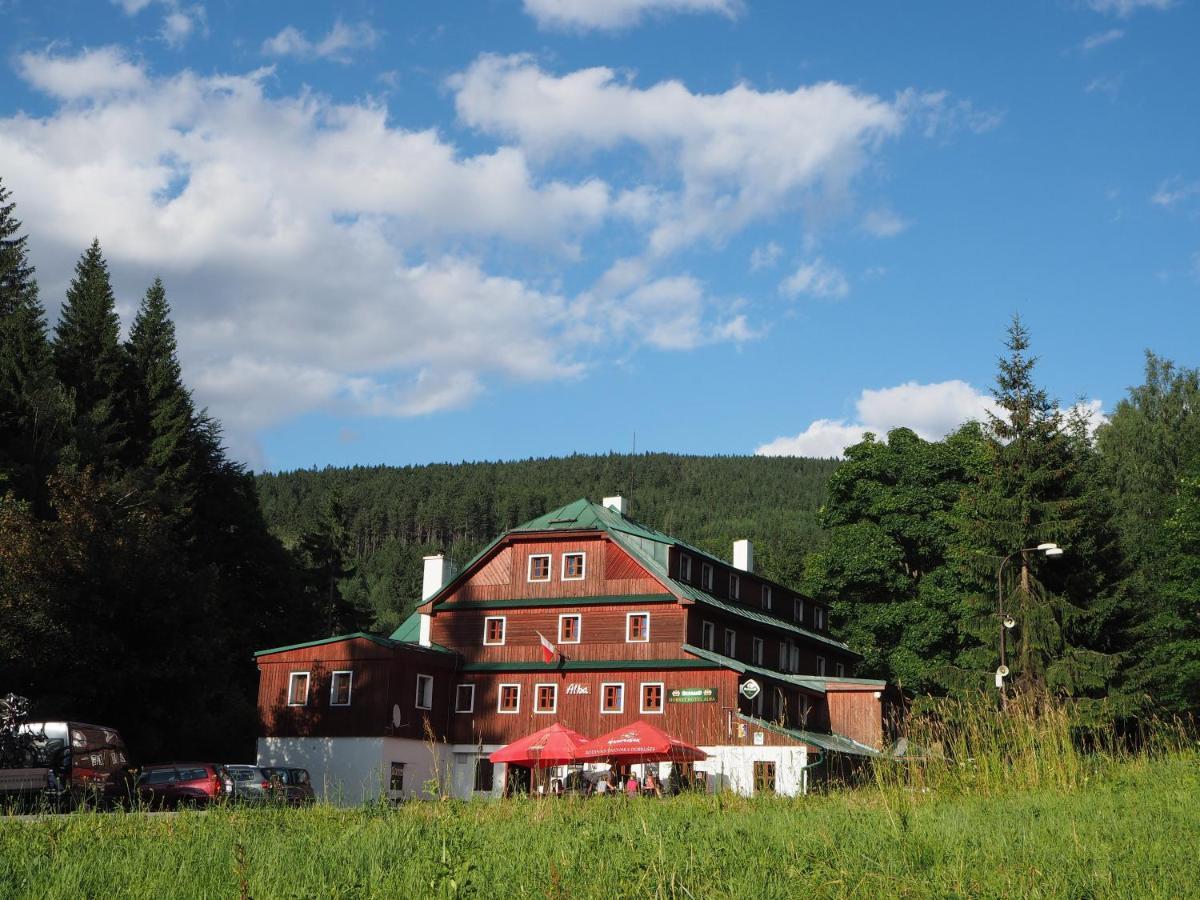 Hotel Alba Destne v Orlickych horach Exterior photo