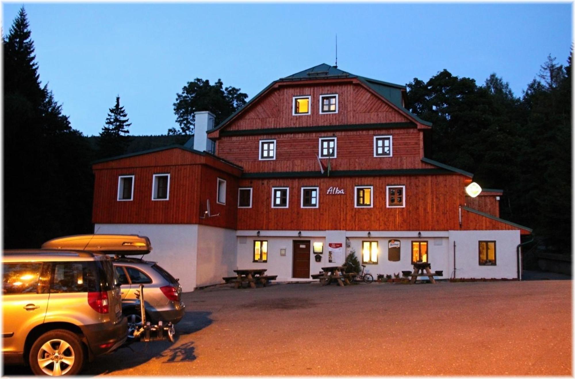 Hotel Alba Destne v Orlickych horach Exterior photo